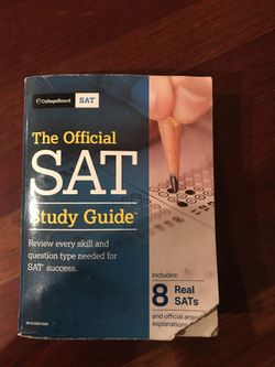 SAT Study Guide -2018 edition