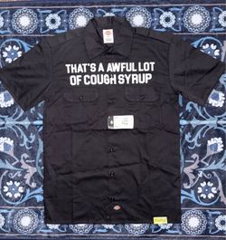 ALOCS X DICKIES BUTTON UP COLLAR SHIRT