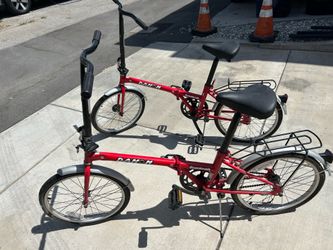 TWO Dahon Fold Up Boardwalk bikes