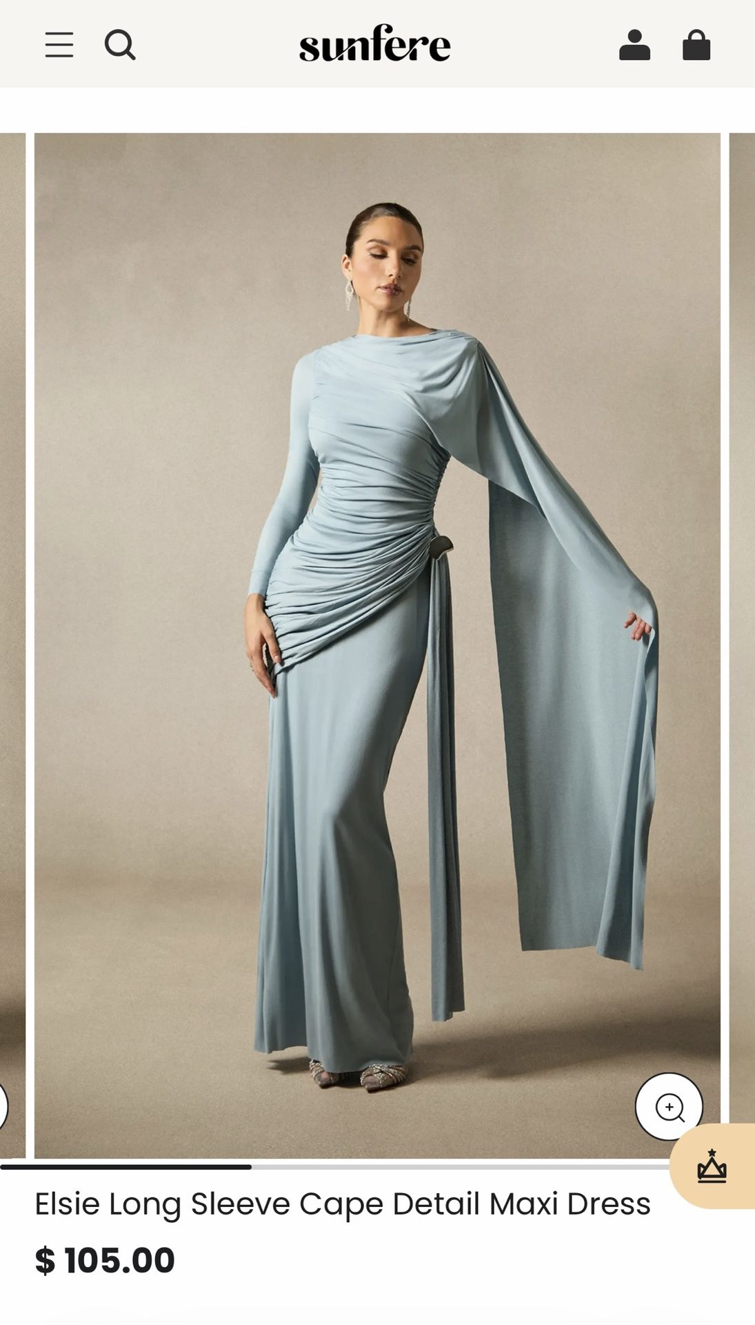 Brand New Blue Dress – Size S