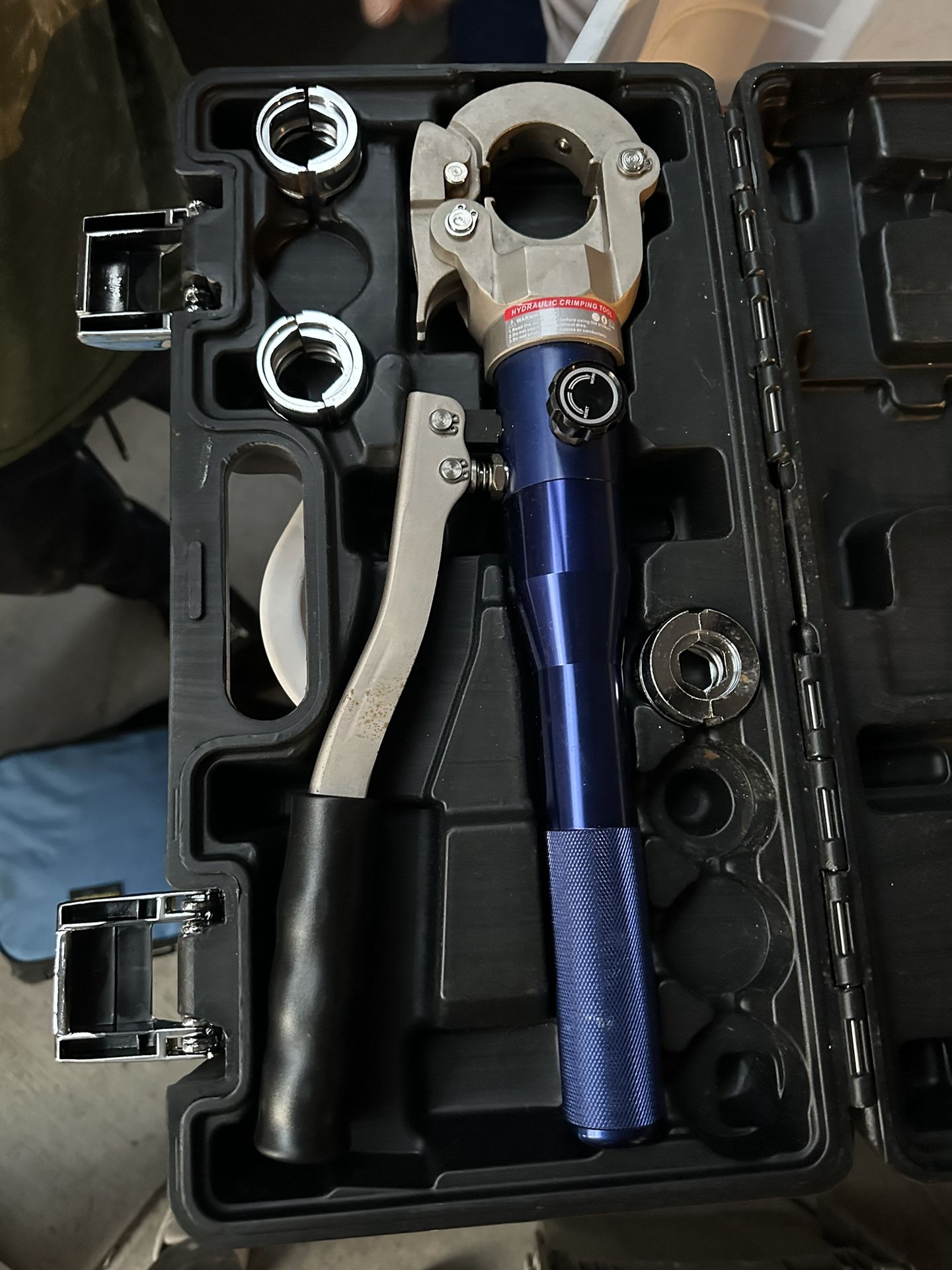 IBOSAD Copper Tube Fittings Hydraulic Pipe Crimping Tool with