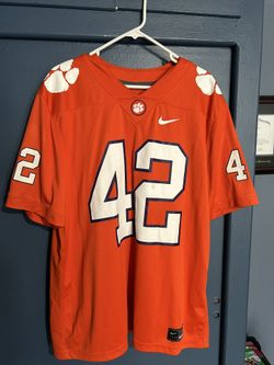 Christian Wilkins Nike Orange Clemson Tigers Game Mens Size XL