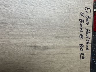 80 sf water proof laminate light grey flooring SUPER DEAL