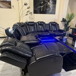 Brand new power Recliner sectional For Sale
