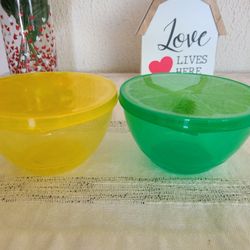 Lemon & Lime Wedge Containers Bowls 