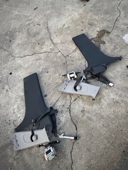 2013 Kia optima parts Car B-Pillar Trim Panels with Seat Belts