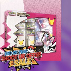 Pokémon Celebrations Dark Sylveon Box 