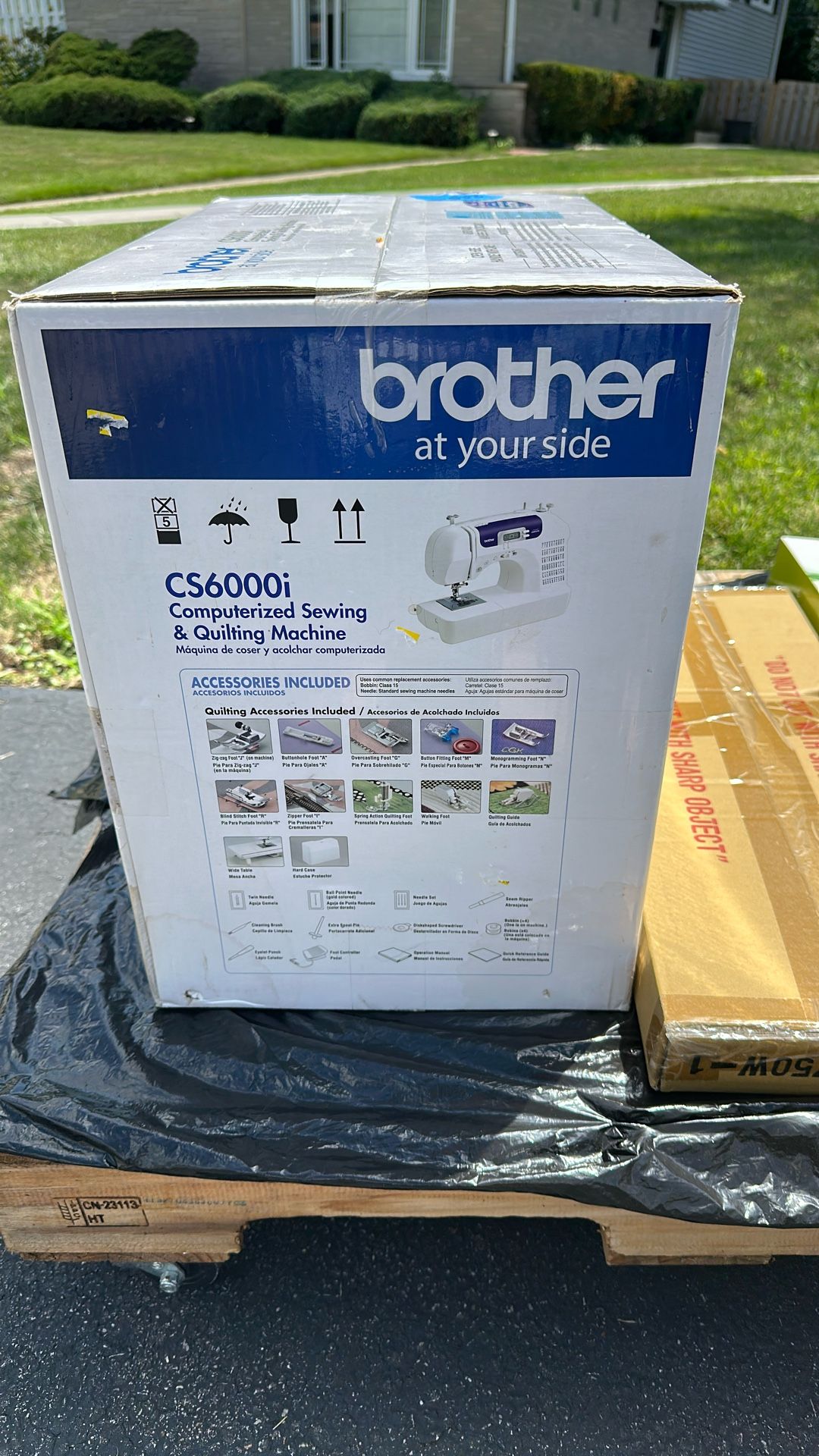Brother, computerized, sewing and quilting machine model