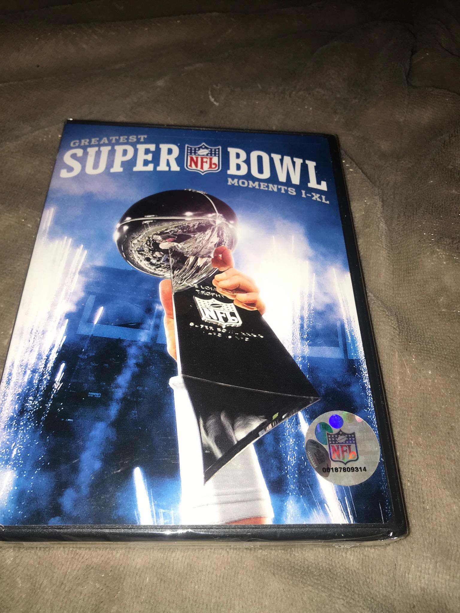 Christmas is coming Brand new dvd greatest Super Bowl moments Retails $27.99 Grab it for just $4!!! Ships for $3 more
