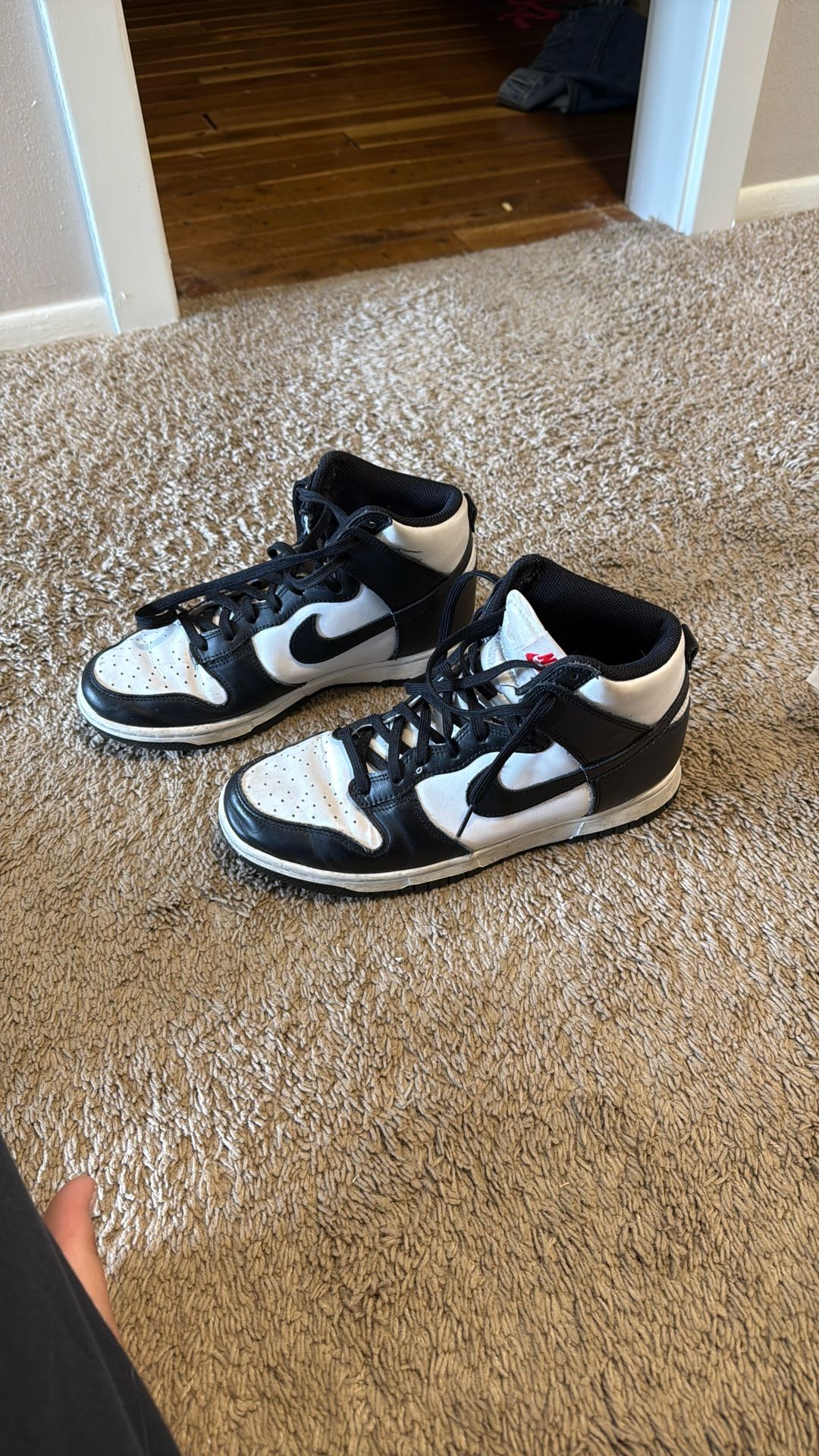Black And White Nike Dunks