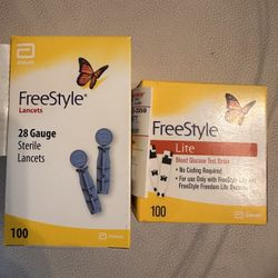 Freestyle Strips and Lancets