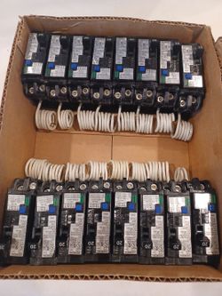 Siemens AFCI arc-fault breakers QA120AFC 15amp and 20amp type QAF2