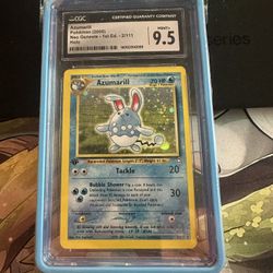 1st Edition Azumaril Neo Genesis From Chum Lee