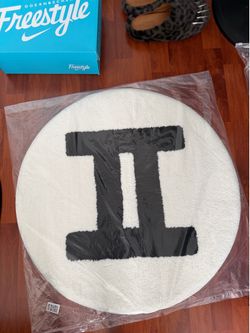 GOAT x Gallery 1950 Horoscope Gemini Rug White/Black