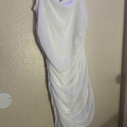 White Tight Dress 