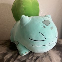Pokemon Bulbasaur Sleeping Kids' Plush Buddy