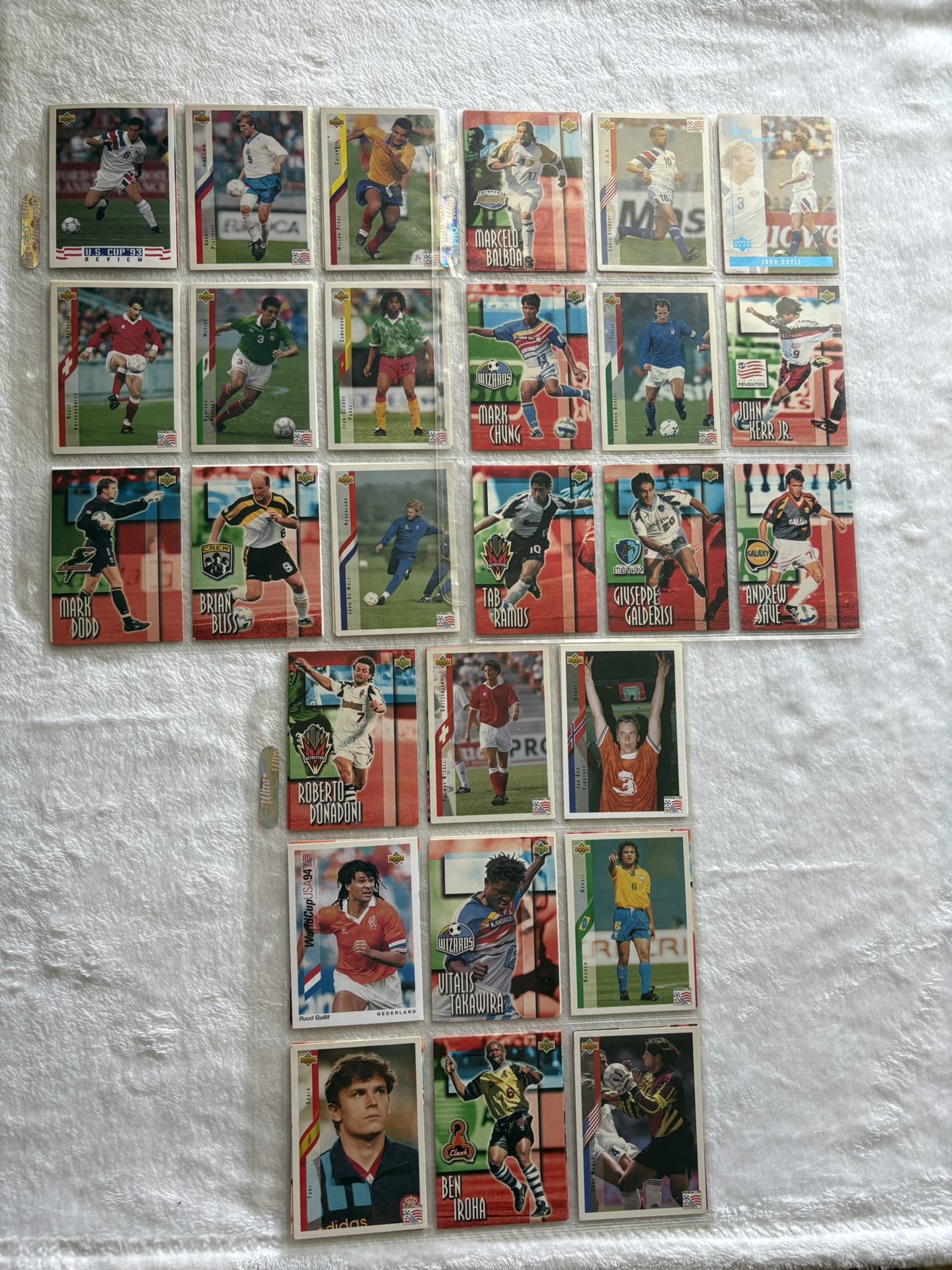 Soccer Trading Cards