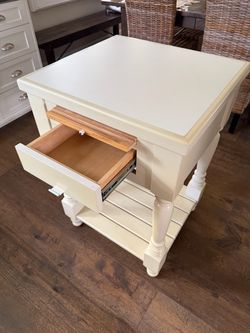 Small wood kitchen island