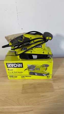 Ryobi 3 x 18 inch Belt Sander