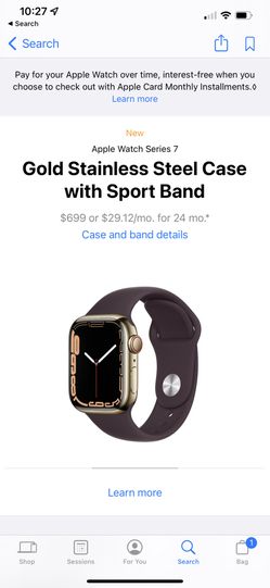 Dark Cherry Apple Watch Band 45mm
