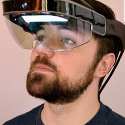 META2 the Augmented Reality Headset E