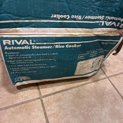 Vintage Open Box Never Used Rival Automatic Steamer/Rice Cooker (Model 4450) Made in USA 🇺🇸 