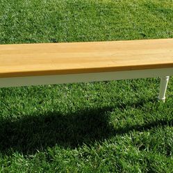 Wooden Bench
