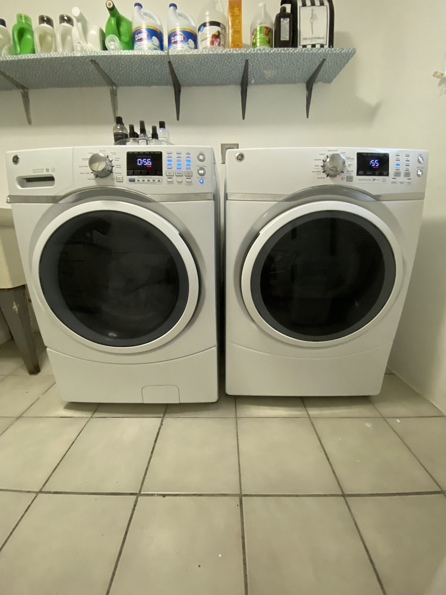 GE Washer & Dryer Set 