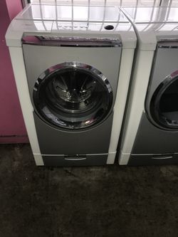 Bosch set Washer and dryer gas