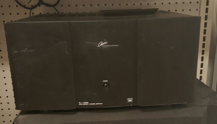 Chiro c-500 5 channel power amplifier