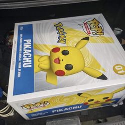 Large Pickachu Pop Doll 