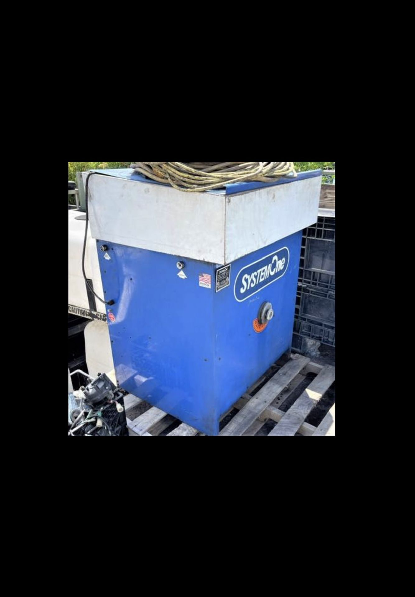 INDUSTRIAL PARTS WASHERS EQUIPMENT SYSTEM ONE PARTS WASHERS for Sale in