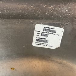 Chrome Bumper Chevy/Gmc 96-03 W Pad Hole