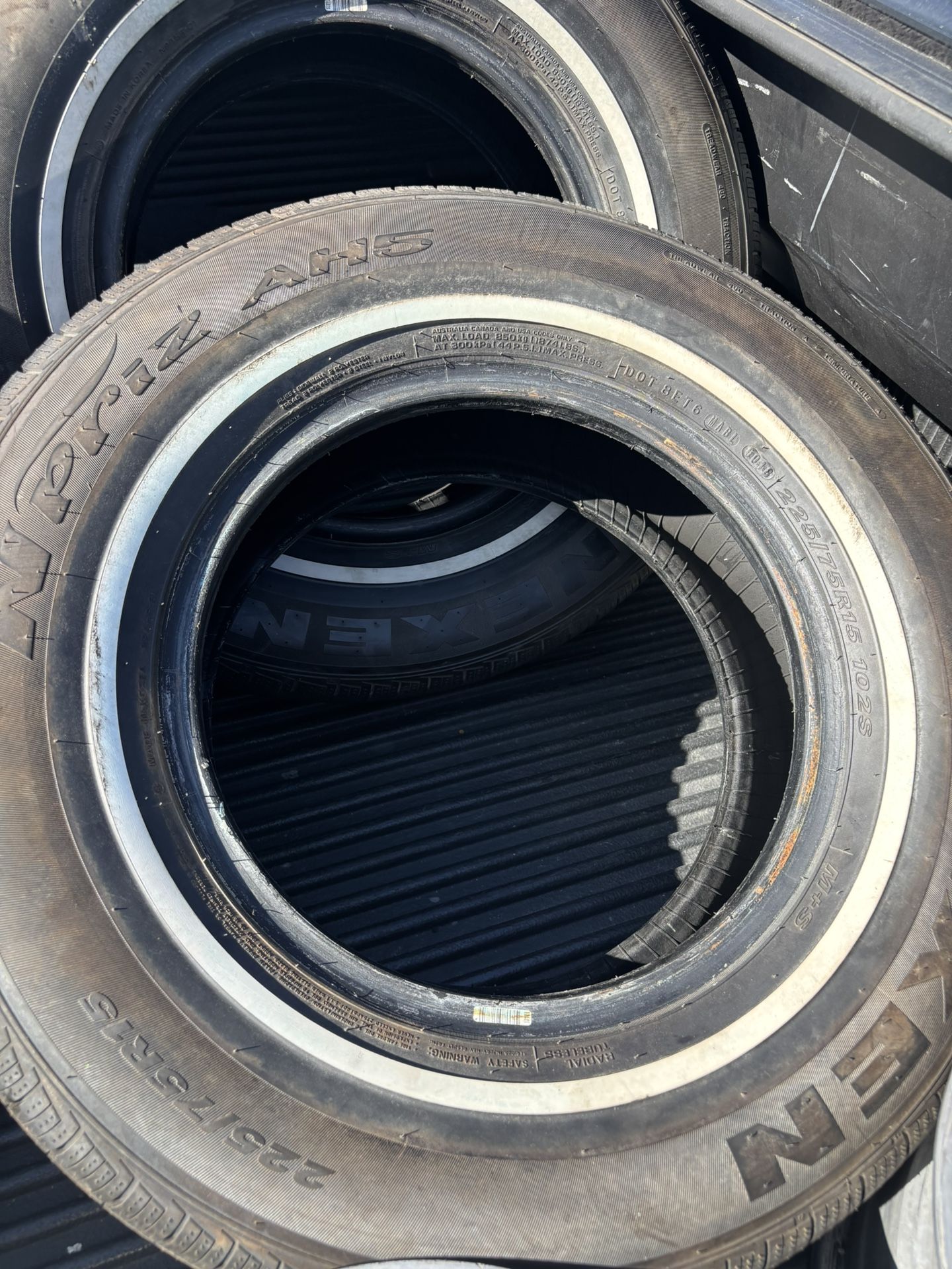 Tires- 225/75R15 - Nexen Npriz AH5