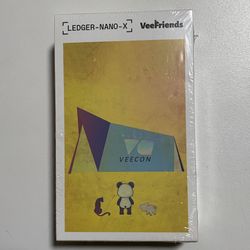 VeeFriends Ledger-Nano-X Bluetooth Crypto Currency Wallet Veecon Limited /555  Brand New and Factory Sealed. 
