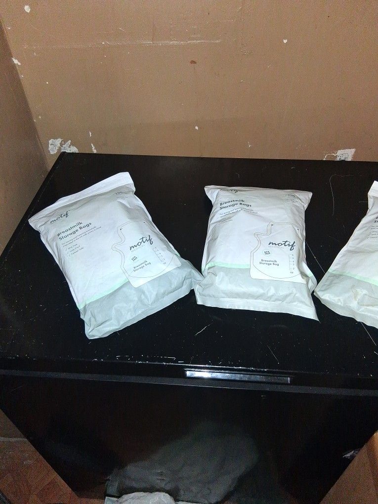 Breast milk bags