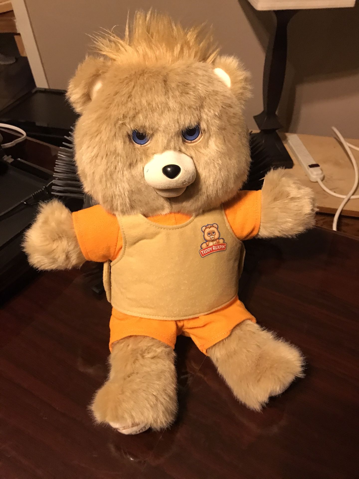 Teddy ruxpin doll
