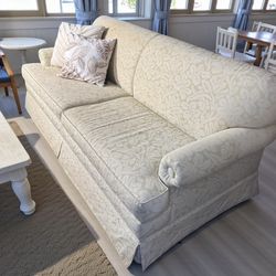 Vintage Mid Century Sleeper Sofa with Pullout Bed