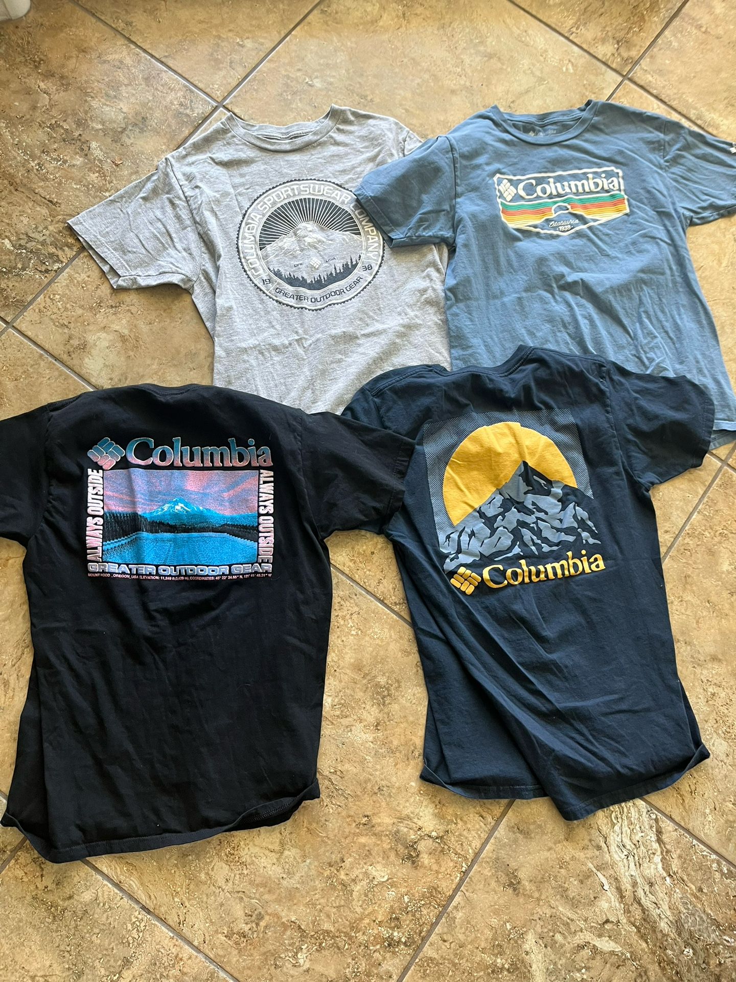 4 Medium Colombia Men’s T-Shirts