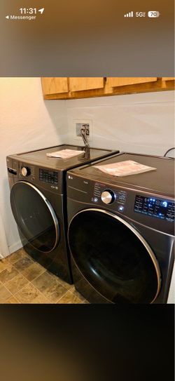 LG THINQ WASHER AND DRYER