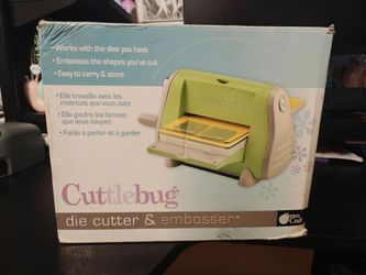 Cuttlebug die cutter and embosser (used)