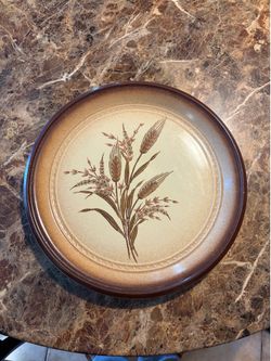 Arita Country Kitchen dinner plate in the Honey Wheat pattern