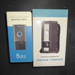 3 Ring Doorbells Venetian Bronze With Mounts 