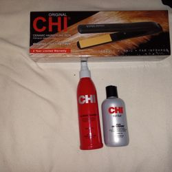 Brand New CHI Straightener And CHI Hair Products 