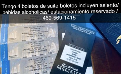 Marc Anthony tickets Boletos