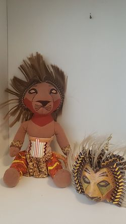 Disney Lion King Broadway show items