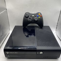 Xbox 360 E Console 500GB Tested & Working W/ Wireless Controller & Wires