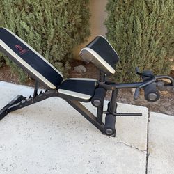 Marcy Two-Piece Olympic or 1” Weight Bench / stand