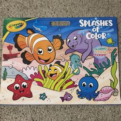  Large Crayola Activity/Coloring/Sticker Book (22” x 17”)