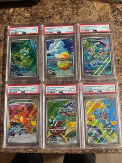 Pokemon PSA 10  slabs